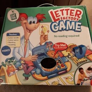 Letter Factory Game Leapfrog